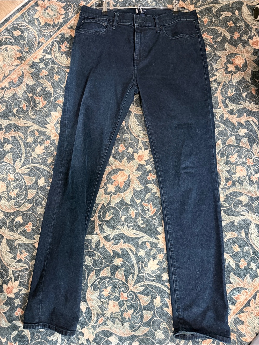 J. Crew Men's Slim Jeans in Dark Navy